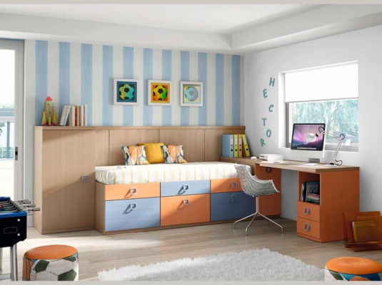 Fotografía de Muebles dormitorios Juveniles compactos  LAB* 14