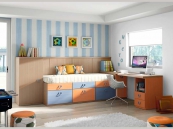 Muebles dormitorios Juveniles compactos  LAB* 14