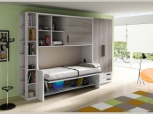 Muebles dormitorios Juveniles abatibles y literas LAB* 33D
