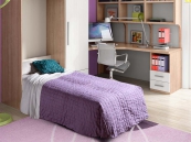 Muebles dormitorios Juveniles abatibles y literas LAB* 34D