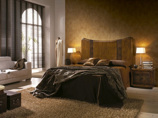Fotografía de Muebles de dormitorios de matrimonio en madera maciza EDEN 07