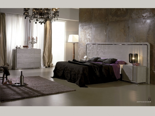 Fotografía de Muebles de dormitorios de matrimonio en madera maciza ALBA 01