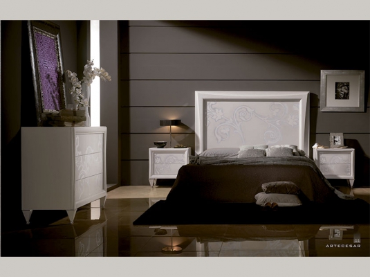 Fotografía de Muebles de dormitorios de matrimonio en madera maciza ALBA 02