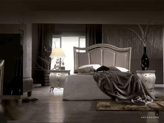 Fotografía de Muebles de dormitorios de matrimonio en madera maciza ALBA 06