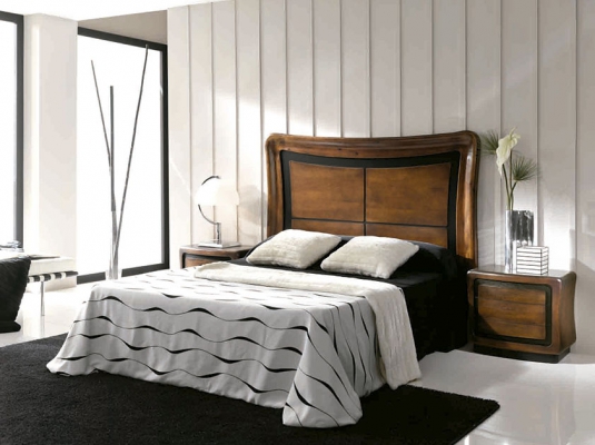 Fotografía de Muebles de dormitorios de matrimonio en madera maciza IRIS 01