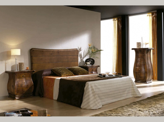 Fotografía de Muebles de dormitorios de matrimonio en madera maciza IRIS 02