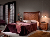 Muebles de dormitorios de matrimonio en madera maciza IRIS 09