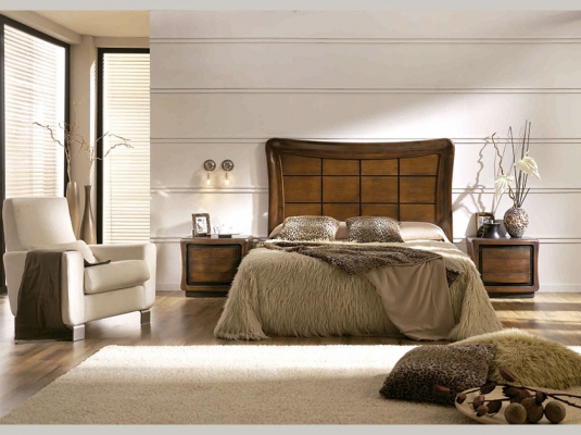 Fotografía de Muebles de dormitorios de matrimonio en madera maciza IRIS 11