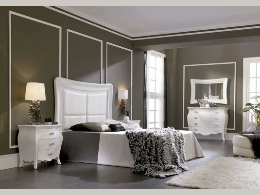 Fotografía de Muebles de dormitorios de matrimonio en madera maciza VICTORIA 04
