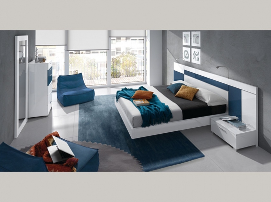 Fotografía de Dormitorio de matrimonio moderno CAMPANIA,7909
