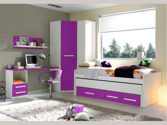 Fotografía de Dormitorio juvenil compacto, ambiente 003a