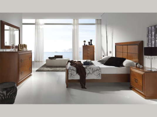 Fotografía de Dormitorios MAR cabezal tablero cerezo